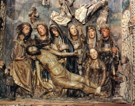 Retablo Gótico Flamenco (principios del siglo XV)